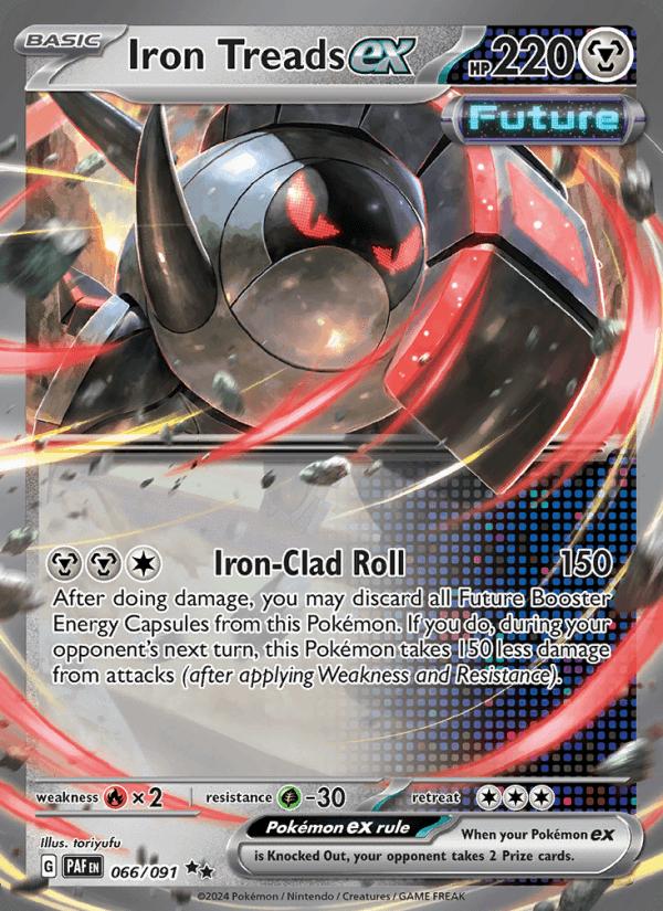 Iron Treads ex - Paldean Fates (Double Rare) [PAF-066] Immagine principale del prodotto
