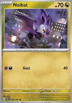 Noibat - Paldean Fates (Common) [PAF-068] Immagine principale del prodotto