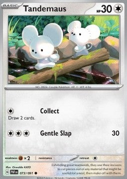 Tandemaus - Paldean Fates (Common) [PAF-073] Hover Image