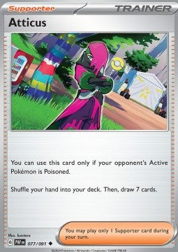 Atticus - Paldean Fates (Uncommon) [PAF-077] Hover Image