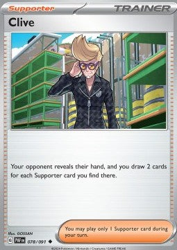 Clive - Paldean Fates (Uncommon) [PAF-078] Hover Image