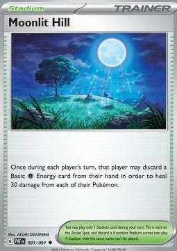 Moonlit Hill - Paldean Fates (Uncommon) [PAF-081] Immagine principale del prodotto