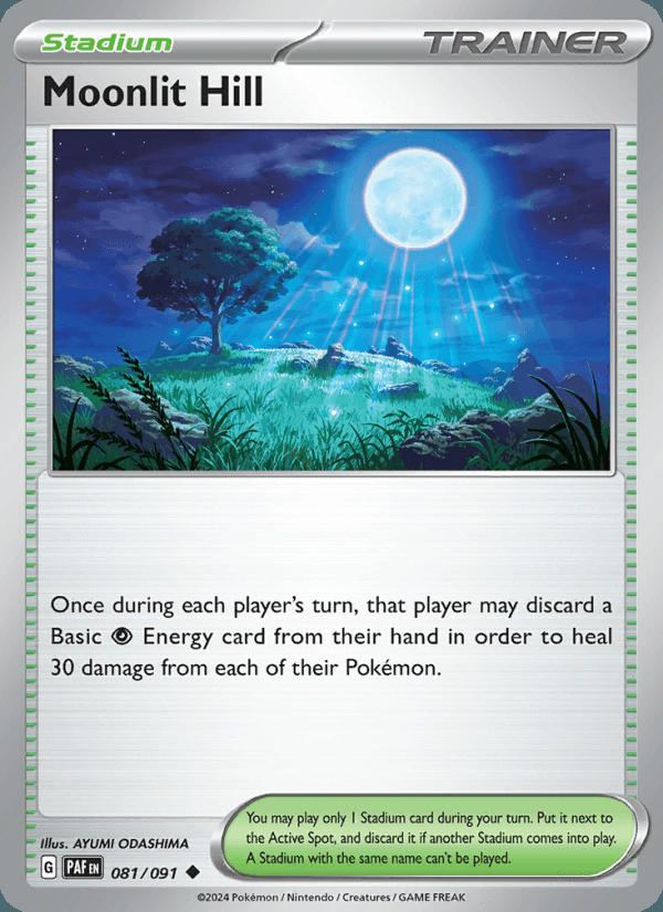 Moonlit Hill - Paldean Fates (Uncommon) [PAF-081] Hauptbild