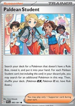 Paldean Student - Paldean Fates (Common) [PAF-085] Imagen principal del producto