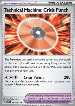 Technical Machine: Crisis Punch - Paldean Fates (Uncommon) [PAF-090] Immagine principale del prodotto
