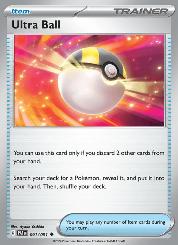 Ultra Ball - Paldean Fates (Uncommon) [PAF-091] Hauptbild