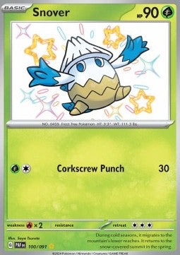 Snover - Paldean Fates (Shiny Rare) [PAF-100] Hover Image