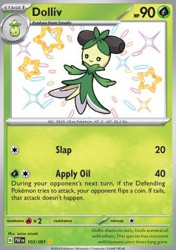 Dolliv - Paldean Fates (Shiny Rare) [PAF-103] Hover Image