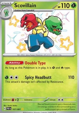 Scovillain - Paldean Fates (Shiny Rare) [PAF-107] Main image