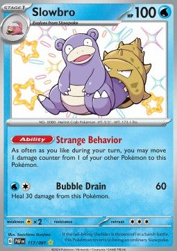 Slowbro - Paldean Fates (Shiny Rare) [PAF-117] Main image