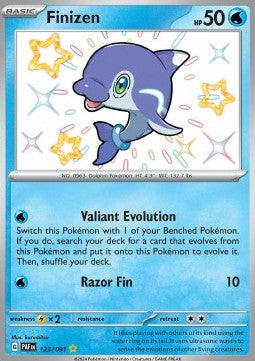 Finizen - Paldean Fates (Shiny Rare) [PAF-123] Main image