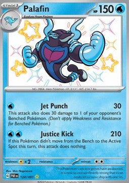 Palafin - Paldean Fates (Shiny Rare) [PAF-124] Imagen principal del producto