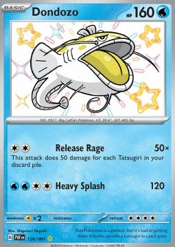 Dondozo - Paldean Fates (Shiny Rare) [PAF-126] Hover Image