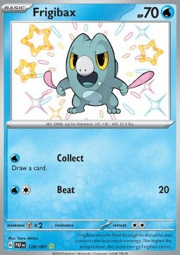 Frigibax - Paldean Fates (Shiny Rare) [PAF-128] Hover Image