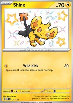 Shinx - Paldean Fates (Shiny Rare) [PAF-135] Immagine principale del prodotto