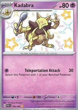 Kadabra - Paldean Fates (Shiny Rare) [PAF-149] Imagen principal del producto