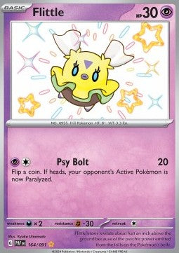 Flittle - Paldean Fates (Shiny Rare) [PAF-164] Imagen principal del producto