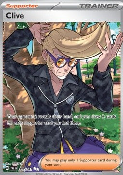 Clive - Paldean Fates (Ultra Rare) [PAF-227] Hauptbild