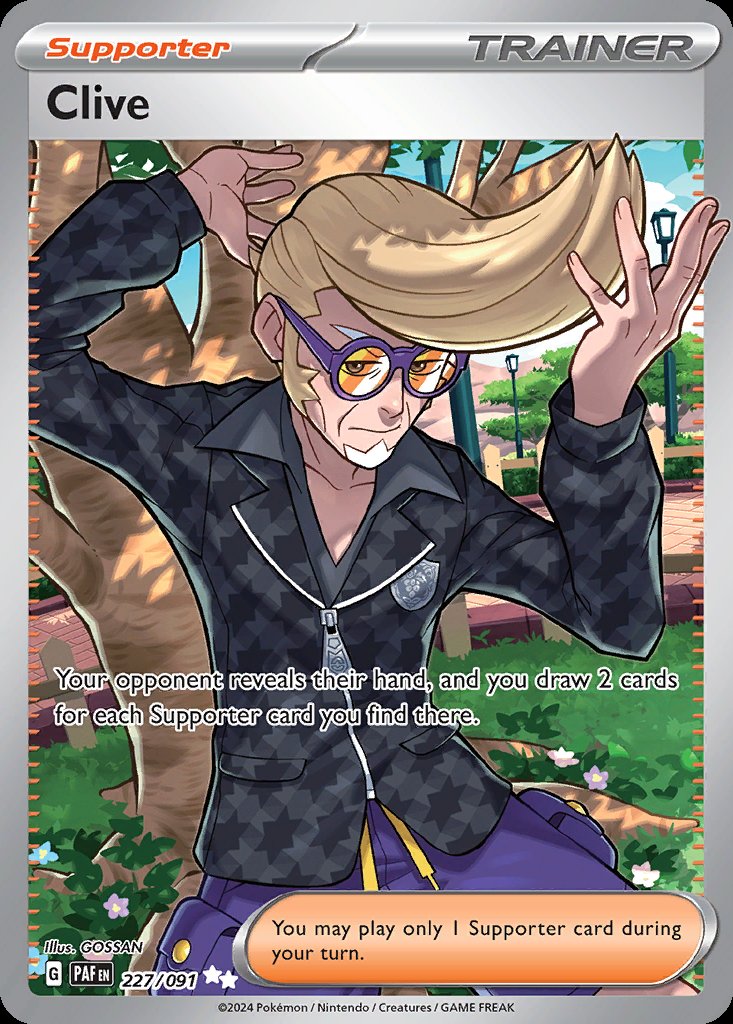 Clive - Paldean Fates (Ultra Rare) [PAF-227] Hoofdafbeelding