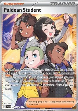 Paldean Student - Paldean Fates (Ultra Rare) [PAF-231] Imagen principal del producto