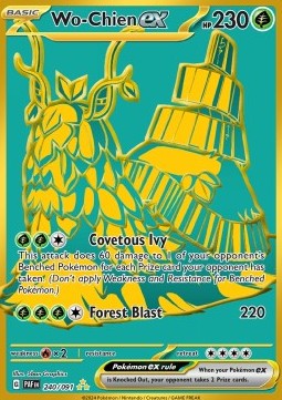 Wo-Chien ex - Paldean Fates (Secret Rare) [PAF-240] Immagine principale del prodotto