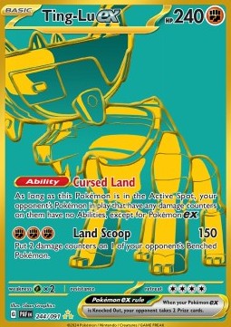 Ting-Lu ex - Paldean Fates (Secret Rare) [PAF-244] Hover Image