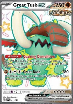 Great Tusk ex - SV Black Star Promos (Promo) [SVP-072] Main image