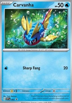 Carvanha - SV Black Star Promos (Promo) [SVP-093] Hover Image