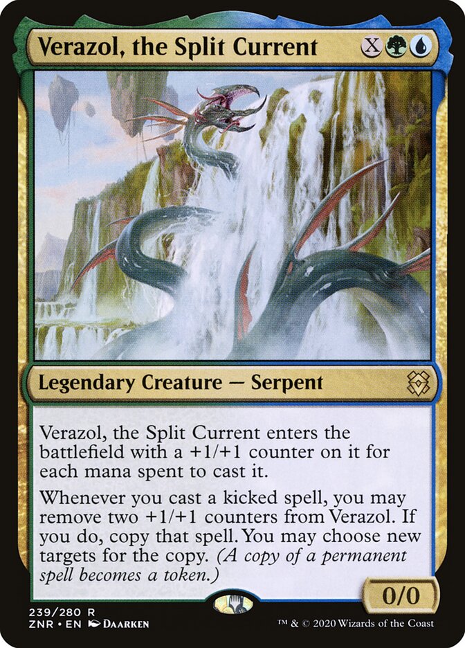 Verazol, the Split Current - Zendikar Rising (Rare) [ZNR-239] Hoofdafbeelding