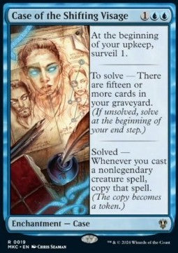 Case of the Shifting Visage - Commander: Murders at Karlov Manor (Rare) [MKC-19] Hoofdafbeelding