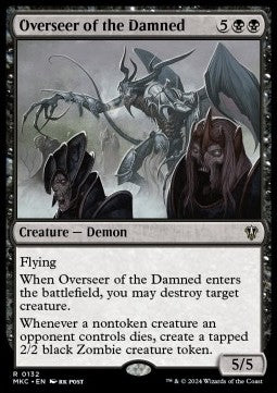 Overseer of the Damned - Commander: Murders at Karlov Manor (Rare) [MKC-132] Hoofdafbeelding