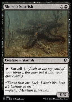 Sinister Starfish - Commander: Murders at Karlov Manor (Common) [MKC-140] Hoofdafbeelding