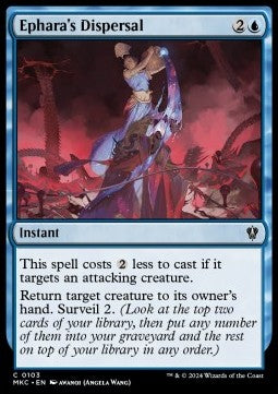 Ephara's Dispersal - Commander: Murders at Karlov Manor (Common) [MKC-103] Hoofdafbeelding