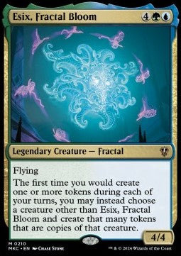 Esix, Fractal Bloom - Commander: Murders at Karlov Manor (Mythic) [MKC-210] Hoofdafbeelding