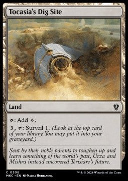 Tocasia's Dig Site - Commander: Murders at Karlov Manor (Common) [MKC-308] Hoofdafbeelding