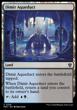 Dimir Aqueduct - Commander: Murders at Karlov Manor (Uncommon) [MKC-258]