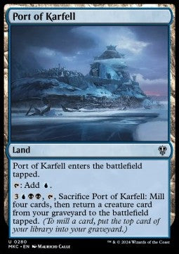 Port of Karfell - Commander: Murders at Karlov Manor (Uncommon) [MKC-280] Hoofdafbeelding