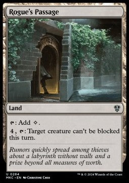 Rogue's Passage - Commander: Murders at Karlov Manor (Uncommon) [MKC-284] Hoofdafbeelding