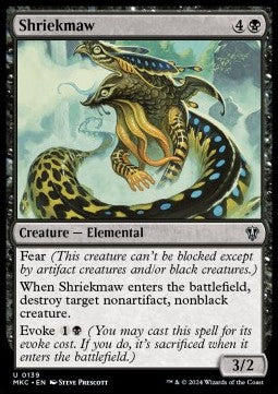Shriekmaw - Commander: Murders at Karlov Manor (Uncommon) [MKC-139] Hoofdafbeelding