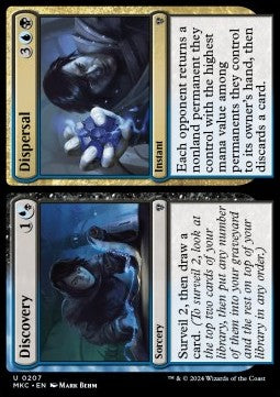 Discovery // Dispersal - Commander: Murders at Karlov Manor (Uncommon) [MKC-207] Hoofdafbeelding