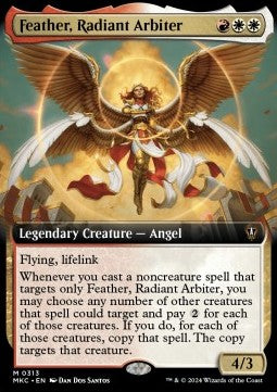 Feather, Radiant Arbiter - Commander: Murders at Karlov Manor: Extras (Mythic) [XMKC-313] Hoofdafbeelding