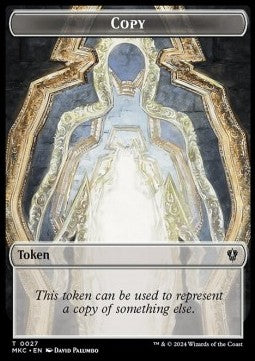 Copy Token // Zombie Token (B 2/2) - Murders at Karlov Manor: Tokens (Token) [TMKM-CT 27/11] Immagine principale del prodotto