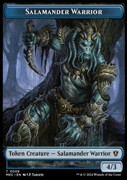 Salamander Warrior Token (U 4/3) // Zombie Token (B 2/2) - Murders at Karlov Manor: Tokens (Token) [TMKM-CT 8/11] Immagine principale del prodotto