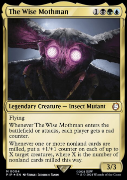 The Wise Mothman - Universes Beyond: Fallout (Mythic) [PIP-4] Main image