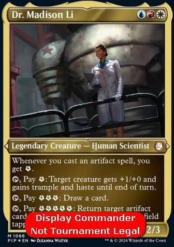 Dr. Madison Li (V.1) - Universes Beyond: Fallout: Extras (Mythic) [XPIP-1066]