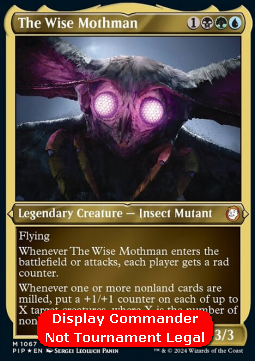 The Wise Mothman (V.1) - Universes Beyond: Fallout: Extras (Mythic) [XPIP-1067] Imagen principal del producto