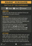 Magic Minigame: Battle of the Hornburg - The Lord of the Rings: Tales of Middle-earth: Extras (Tip Card) [XLTR-G3]