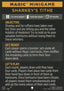 Magic Minigame: Sharkey's Tithe - The Lord of the Rings: Tales of Middle-earth: Extras (Tip Card) [XLTR-G4]