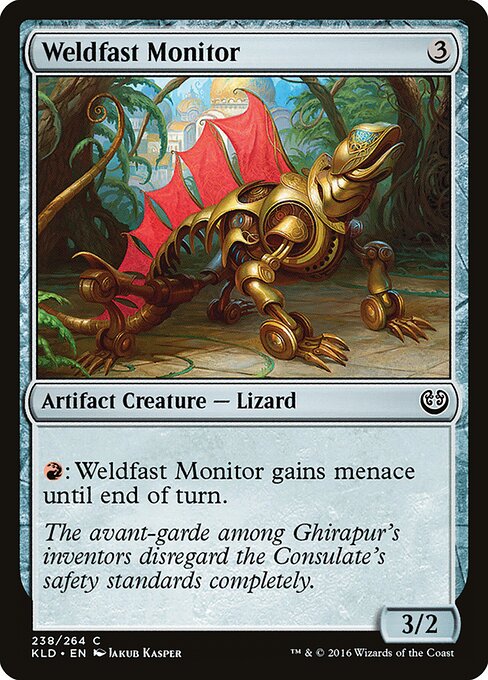 Weldfast Monitor – Kaladesh (KLD-238) Magic: The Gathering card | LC-REM-20260804-15150792474956-75720c1b-8b04-4e45-ab47-018c04576e83