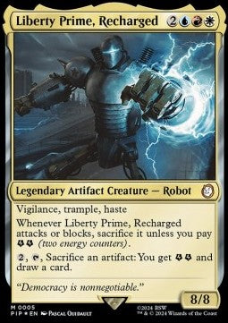 Liberty Prime, Recharged - Universes Beyond: Fallout (Mythic) [PIP-5] Main image